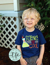 Load image into Gallery viewer, {Science Is Cool} applique tee