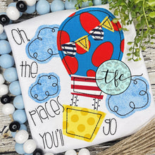 Load image into Gallery viewer, {Oh, The Places You&#39;ll Go} BOY applique design