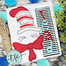 Load image into Gallery viewer, {Seuss Face- READ} applique design