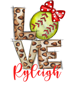 {Leopard Softball Love}