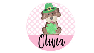 {St. Patrick's Day Pup} Boy+Girl options