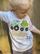 Load image into Gallery viewer, {Hop On The Lucky Train} applique tee