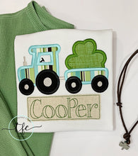 Load image into Gallery viewer, {Hop On The Lucky Train} applique tee