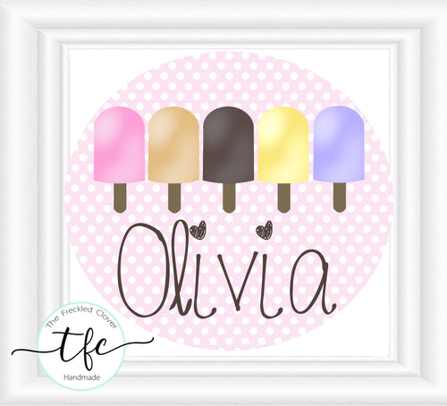 {Summer Popsicle Trio} Girls