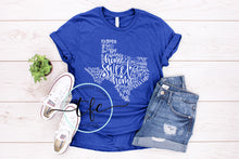 Load image into Gallery viewer, {Texas Wording} screen print tee