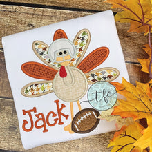 Load image into Gallery viewer, {Football Turkey} applique tee