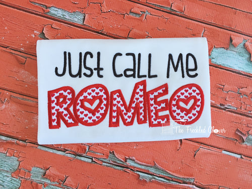 {Just Call Me Romeo} more options available*