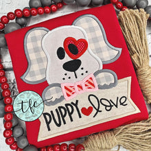 Load image into Gallery viewer, {Puppy Love} applique design