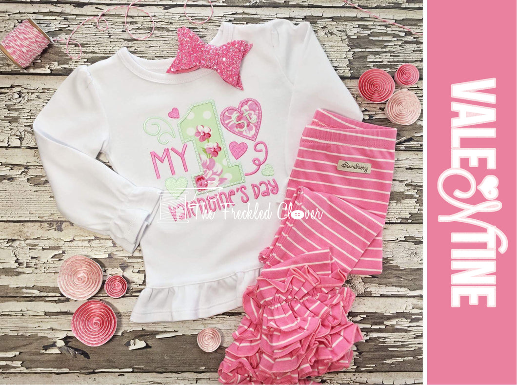 {Little Lady's 1st Valentine's Day}