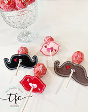 Load image into Gallery viewer, {VDay Sucker Holders} Lips + Mustaches