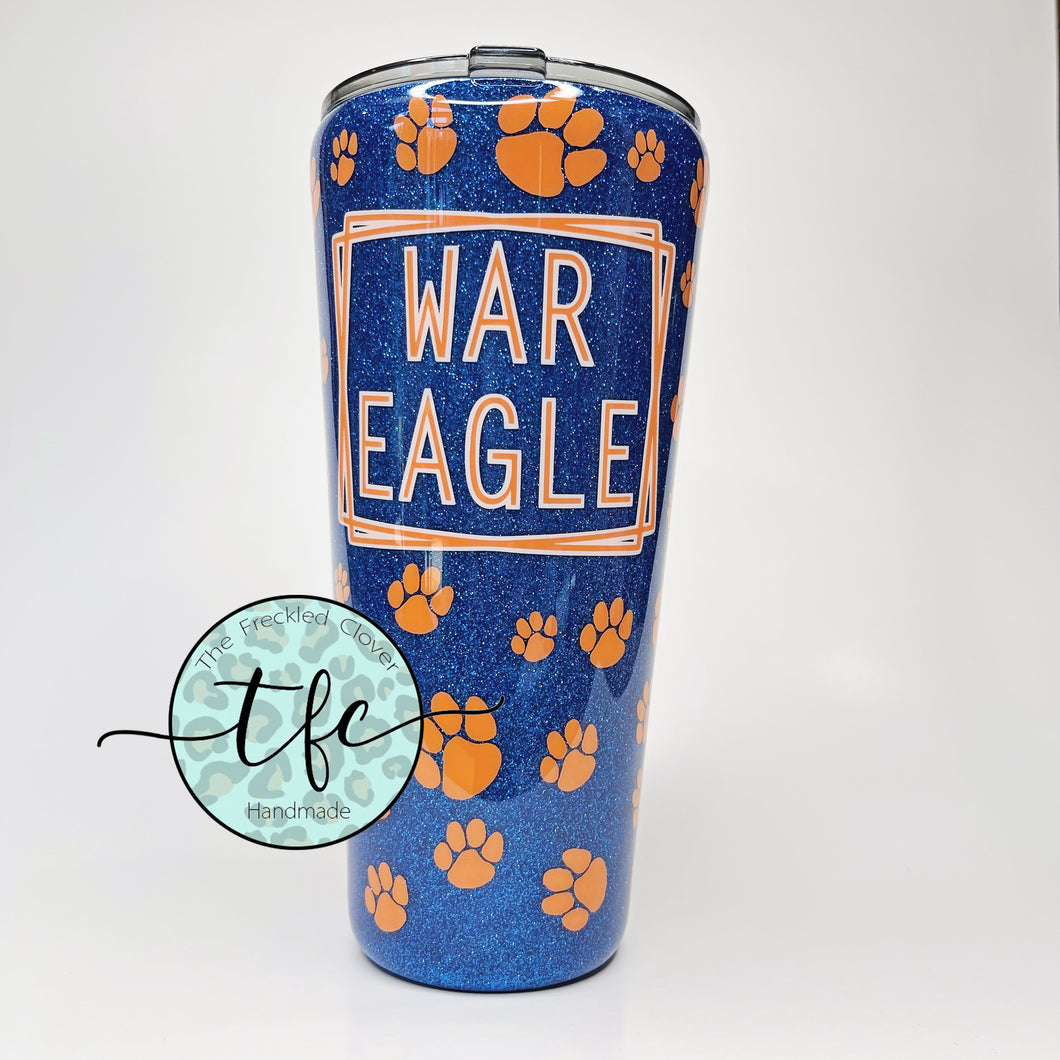 {War Eagle} Tumbler